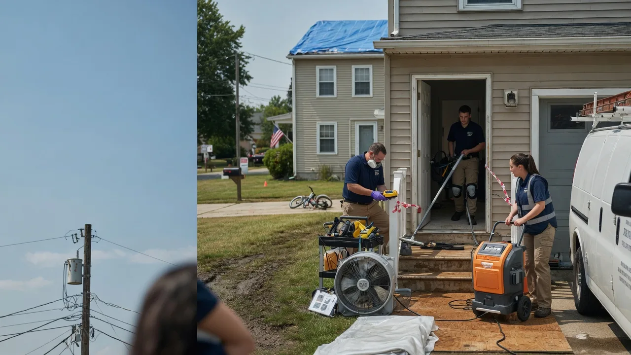 Water Damage Repair in Hecker, IL near me